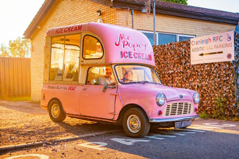 Mr Popeye Ice cream van