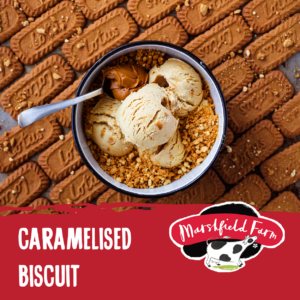 Caramelised-biscuit